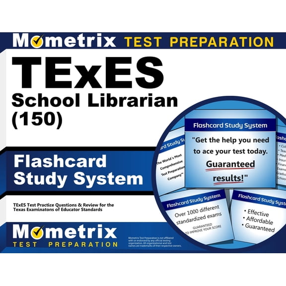 TExES School Librarian (150) Flashcard Study System : TExES Test Practice Questions & Review for the Texas Examinations of Educator Standards (Cards)