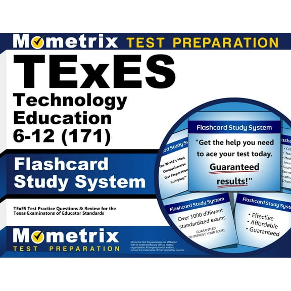 TExES Technology Education 6-12 (171) Flashcard Study System : TExES Test Practice Questions & Review for the Texas Examinations of Educator Standards (Cards)