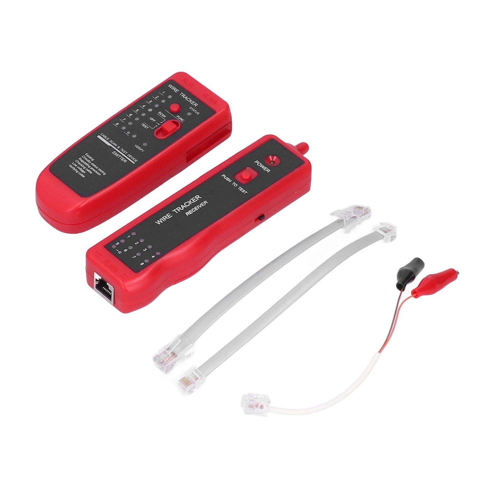 TF‑008A Digital Line Finder Wire Telephone Cable Tester Network ...