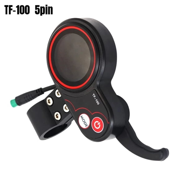TF-100 5-pin universal electric scooter LCD throttle controller 36-60V electric scooter display controller power switch waterproof plug and play suitable for Kugoo, Yume, TIFGALOP, INXING, Kaabo