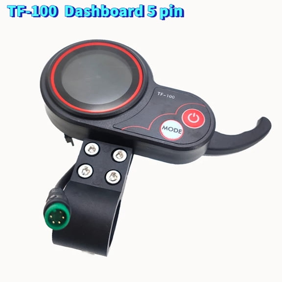 TF-100 Electric LCD Instrument 5Pin Throttle Handlebar Accelerator Controller Power Switch Bicycle Refitting Accessories