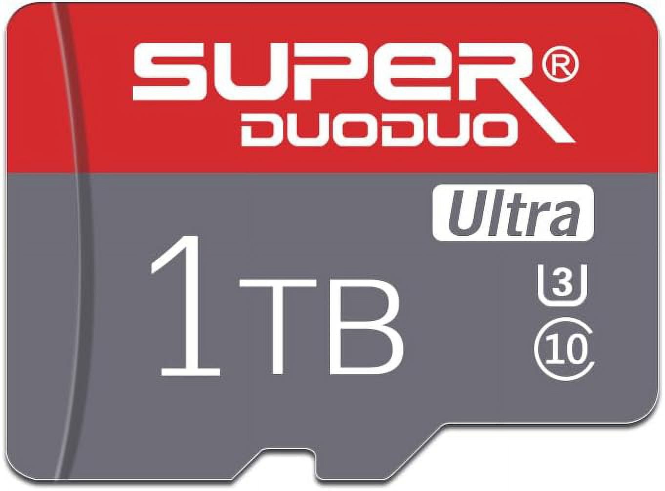 1TB TF Micro SD Memory Card with SD Card Adapter, Class 10 High Speed