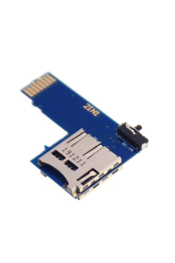TF Card Slot Board for Raspberry Pi Simplify System Switching for Players Dual System Switching Expansion Board APPLAYERR Spare Part