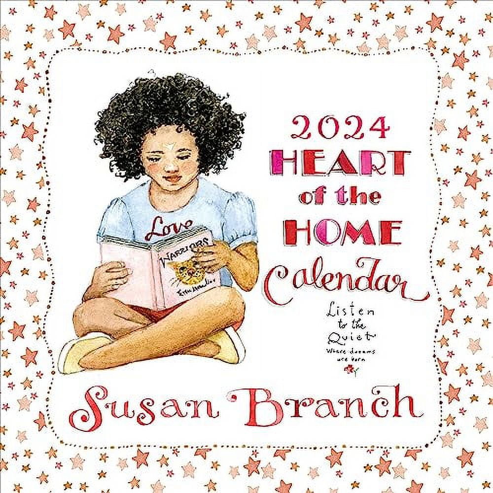 TF PUBLISHING 2024 Susan Branch Wall Calendar Large Grids for