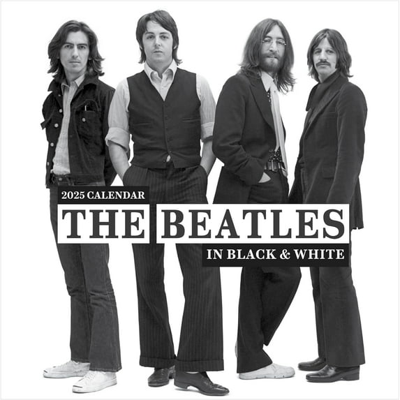 TF PUBLISHING 2025 The Beatles: British Invasion Wall Calendar
