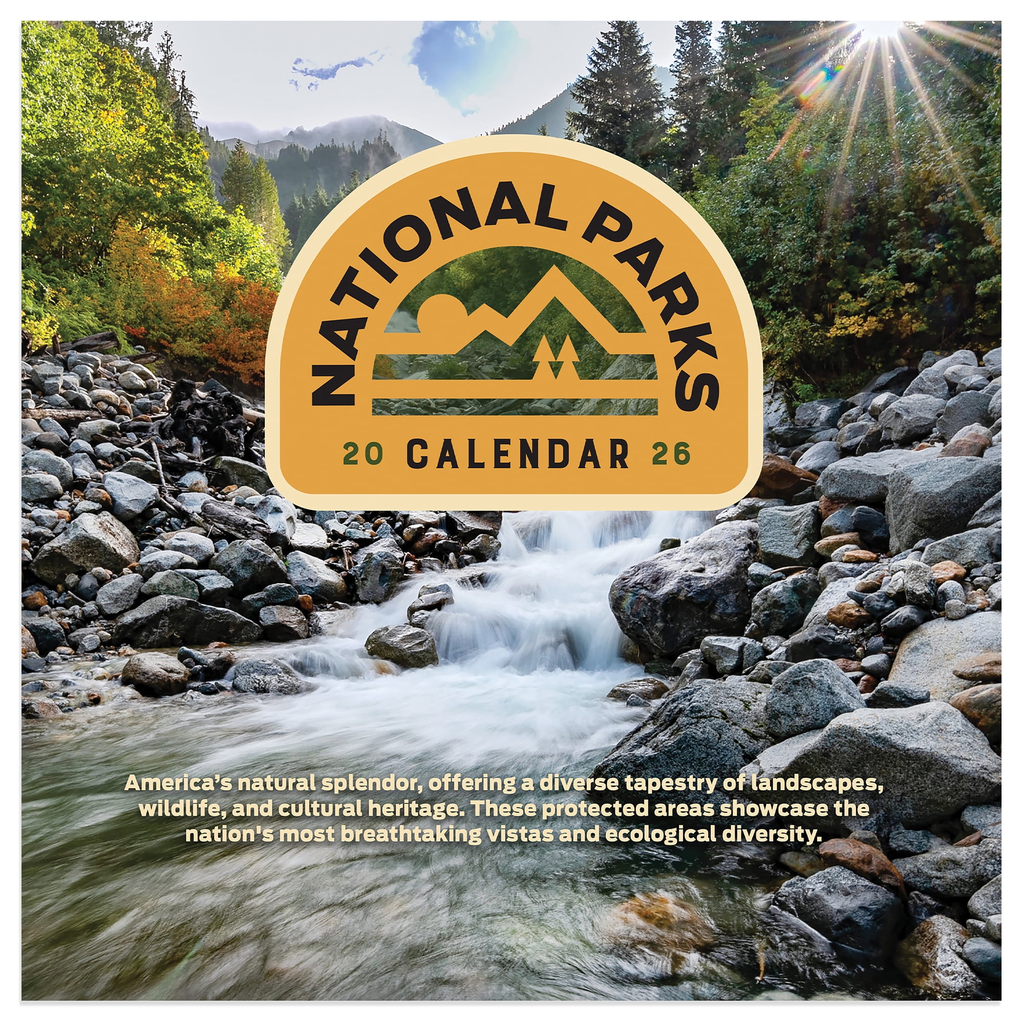TF Publishing 2026 National Parks Mini Calendar - Gloss Paper - Walmart.com