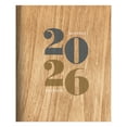 thumbnail image 1 of TF Publishing 2026 Washed Oak Large Monthly Planner, 1 of 6
