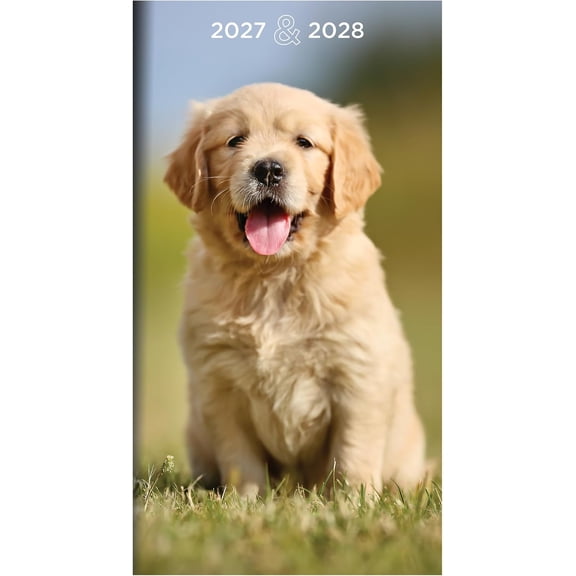 TF Publishing 2027-2028 Dog Small Monthly Pocket Planner