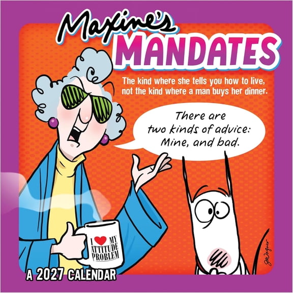 TF Publishing 2027 Maxine Wall Calendar