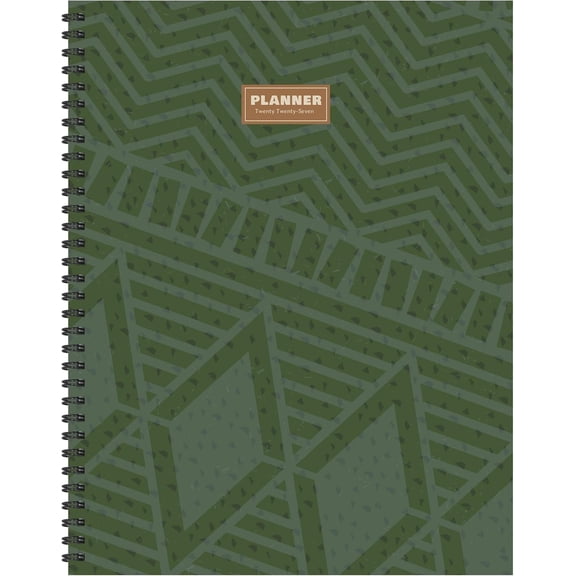 TF Publishing 2027 Weatherwood Wool Large Weekly Monthly Planner