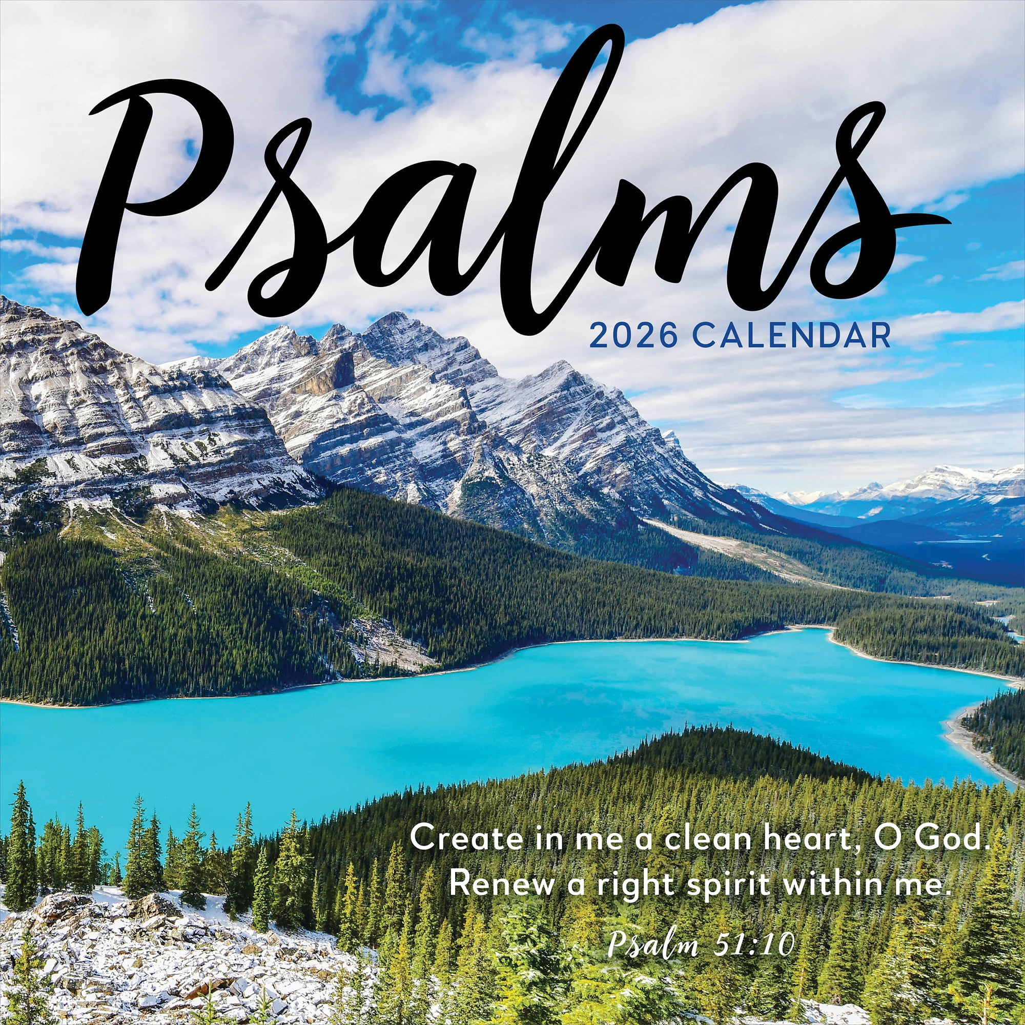 TF Publishing, Psalms 2026 Wall Calendar - Walmart.com