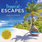 TF Publishing, Tropical Escapes 2026 Wall Calendar, 12 X 12, 12-Month Calendar with Stapled Binding