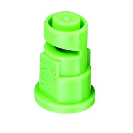 TF-VP7.5 TeeJet Turbo FloodJet Wide Angle Flat Spray Tip, Polymer - Green