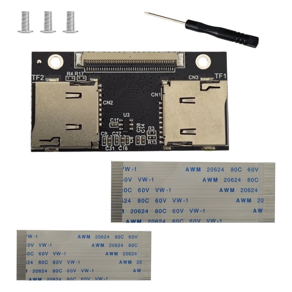 7829 Double TF to ZIF Adapters for Fast SATAs Transfer in Laptops Industrial Equipment