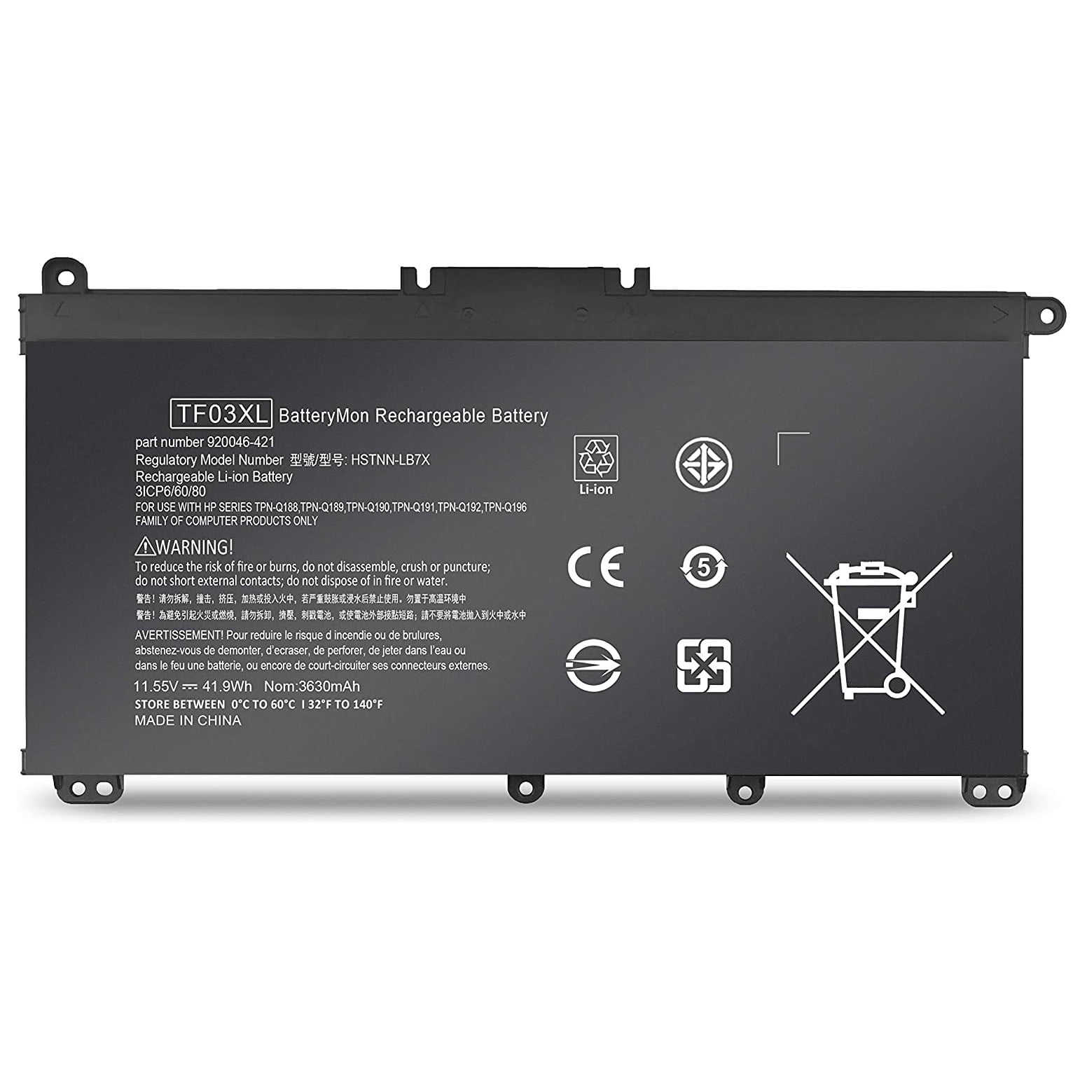 Hp Pavilion X360 Battery