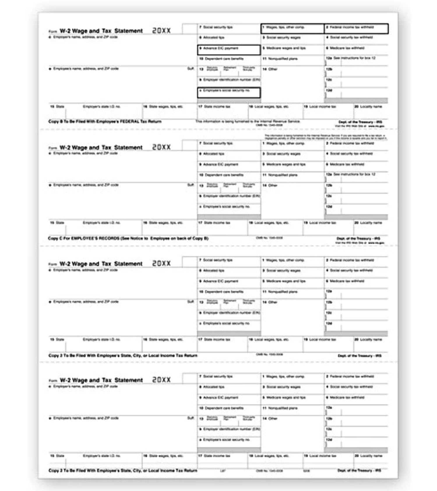TF5206B 2023 4 Up Laser W 2 Employee Copy Horizontal Format Bulk 8 1 2 tf5206b-2023-4-up-laser-w-2-employee-copy-horizontal-format-bulk-8-1-2