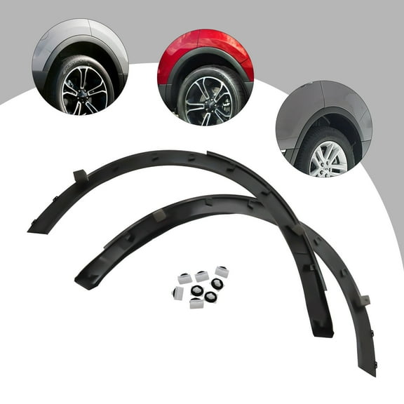 TFCFL 1 Pair Rear Fender Flare Wheel Well Arch Molding For Ford Explorer 2011-2019 Left & Right