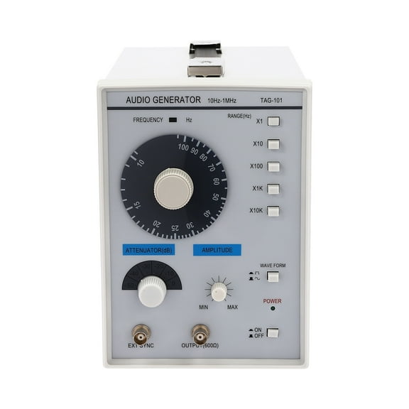 TFCFL 10 Hz~1 MHz Low-frequency Signal Generator TAG-101 Audio Signal Generator Source Adjustable