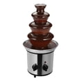 thumbnail image 1 of TFCFL 110V 170W Electric 4 Tier Mini Chocolate Fondue Fountain Maker Machine Home Party Wedding Use Cook, 1 of 14