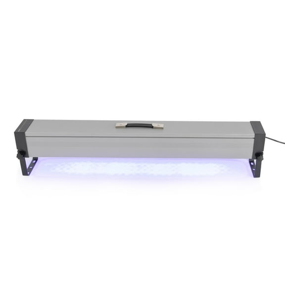 TFCFL 110V Portable 120 UV LED Curing Lamp 395nm Glue Dryer Light with 2x Built-In Fan Energy Saving