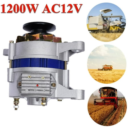 TFCFL 1200W Permanent Magnet Synchronous Generator DC 12V Low Rpm Alternator Charging and Lighting