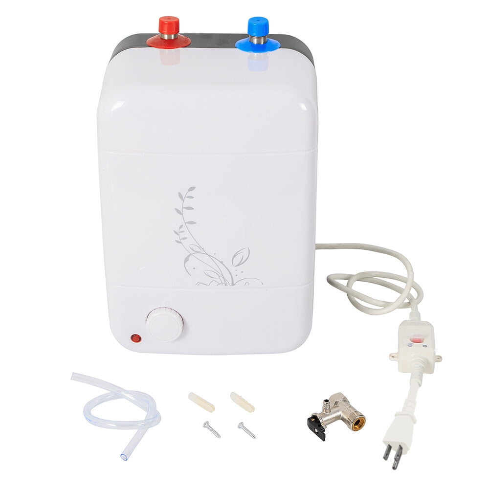 TFCFL 1500W 110V Instant Hot Water Heater Bathroom Kitchen Electric Tankless Water Heater 30-75℃