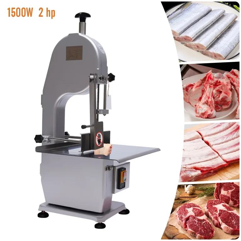 TFCFL 1500W Commercial Electric Bone Saw Sawing Machine Steak Fish Frozen Meat  Cutter 