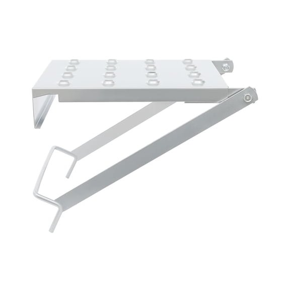 TFCFL 150kg Ladder Work Platform Accessory Work Platform for Hanging in Ladders Sliver