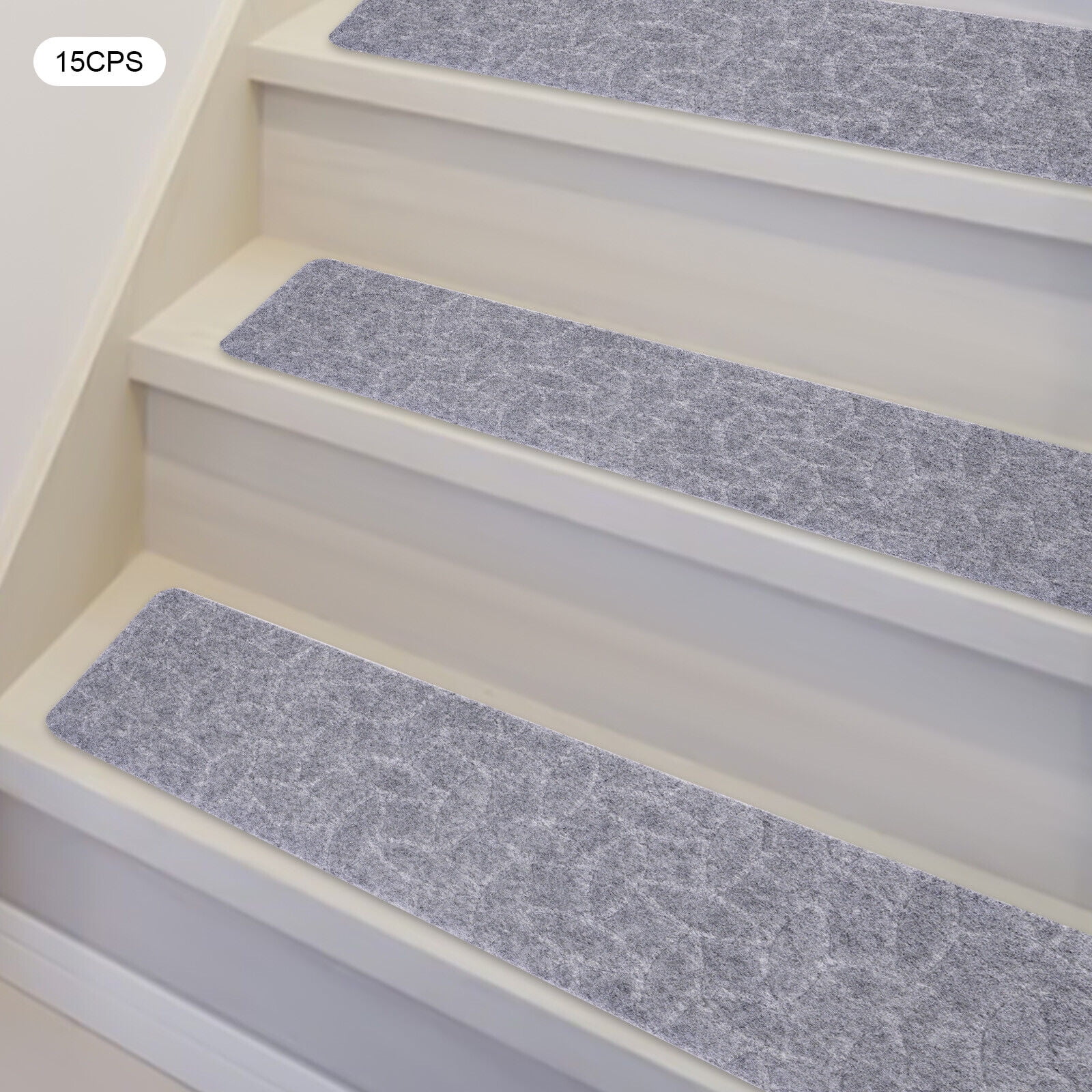 TFCFL 15pcs Non Slip Stair Treads 8 x 30 Indoor Outdoor Non Skid Tape ...