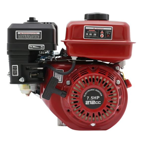 TFCFL 170F 7.5HP Portable Engine Motor 4 Stroke Gas Powered Engine 212cc Air Cooling Pull Start 3000W