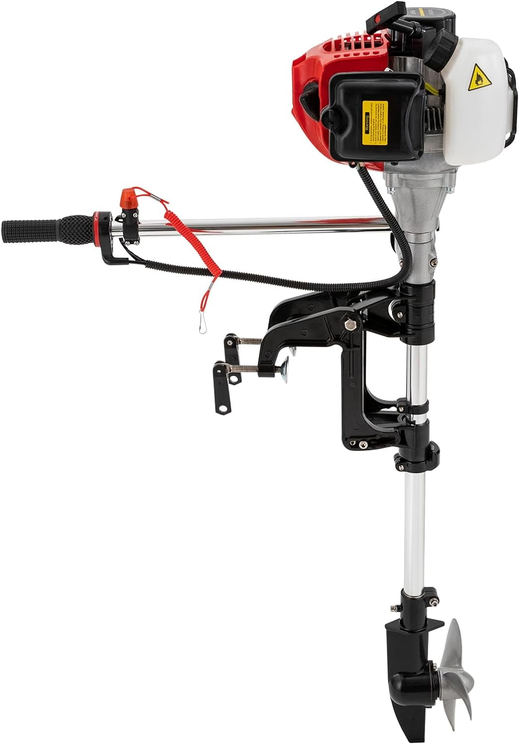 TFCFL 2Stroke 52CC 2.5HP Outboard Boat Engine Motor With Air Cooling System, CDI Ignition
