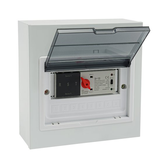 TFCFL 24000W PC Class Automatic Transfer Switch 3P 100A Transfer Switch Dual-Power Transfer Switch With Visual Protection Cover