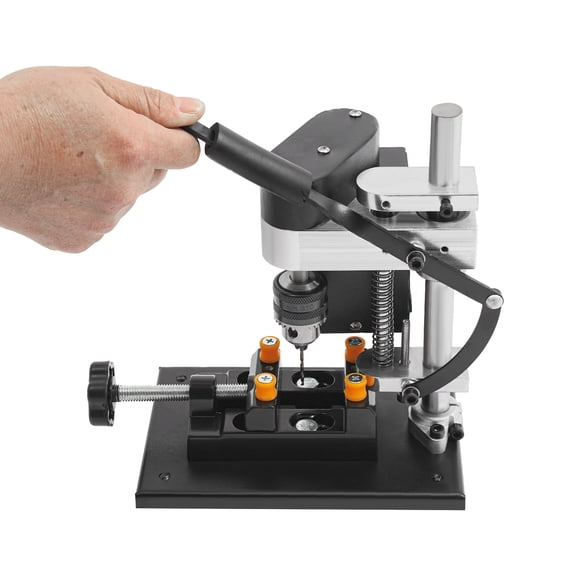 TFCFL 250W Tabletop Power Bench Drill Mini Drill Press 7 Levels Electric Drilling Machine 110V