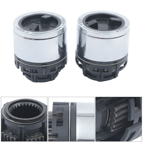 TFCFL 2pcs Front Manual Locking Hubs For Ford Ranger 1998-2000 & Mazda B3000 Pickup 2001-2008