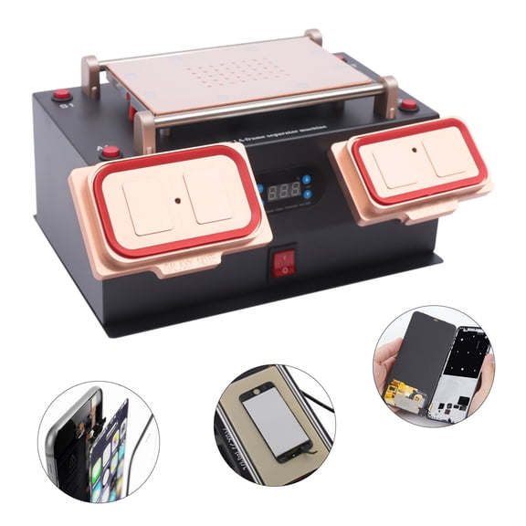 TFCFL 3 IN 1 300W 7'' LCD Touch Screen Glass Separator Built-in Vacuum Cell Phone Screen Splitter Machine
