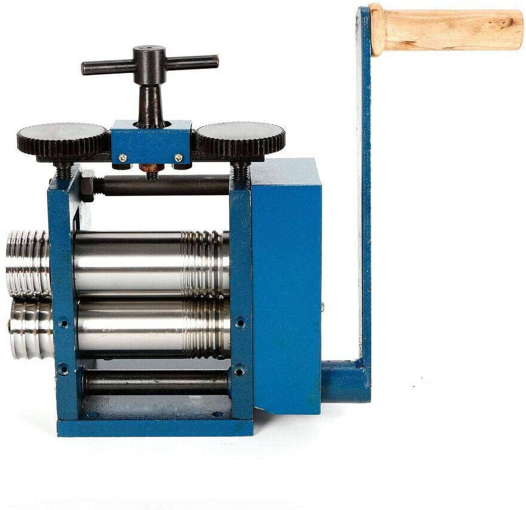 TFCFL 3 Inch Blue Manual Combination Rolling Mill Machine Roller For  Jewelry Making 