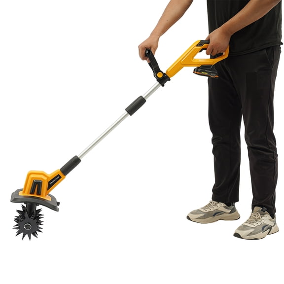 TFCFL 300W Cordless Handheld Tilling Machine Lithium Battery Garden Micro Tiller Portable Tilling Machine