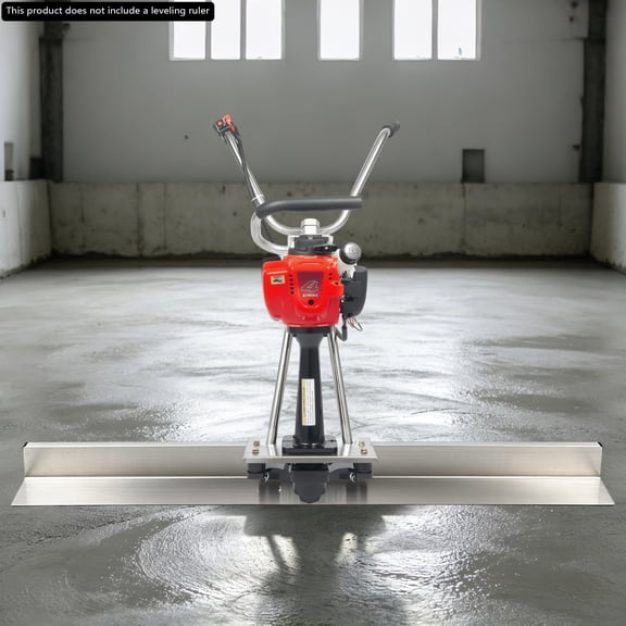 TFCFL 4-Stroke Gas Power Concrete Vibrator 35.8CC Concrete Vibrating Machine for 5m Ruler(Not Included)