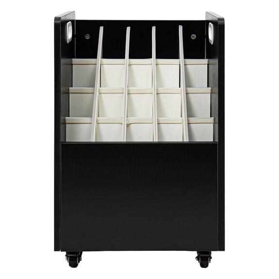 TFCFL 4 Tier Countertop Literature Organizer Desktop Mail Sorter Files Papers Storage Shelf for Office Home