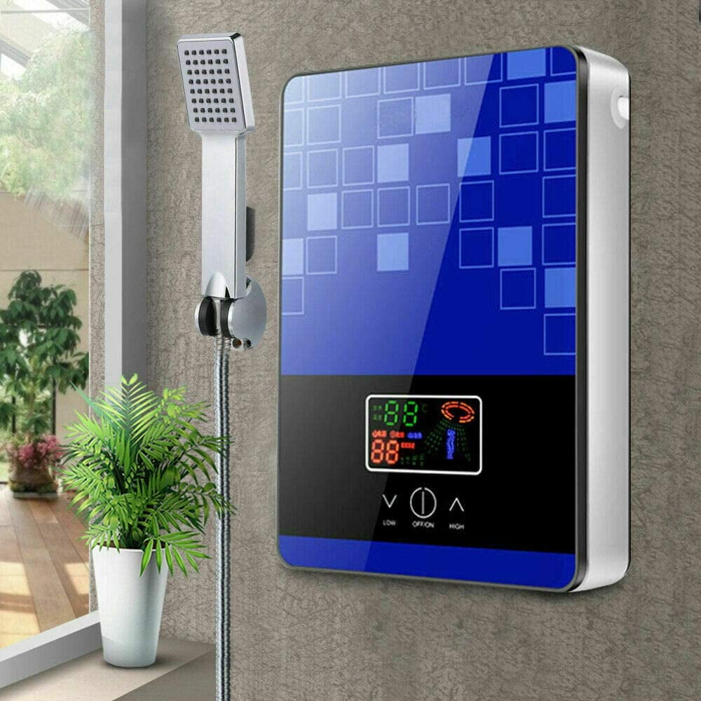 TFCFL 4500W Instant Electric Tankless Hot Water Heater Shower Kitchen  Bathroom 110V - Walmart.com