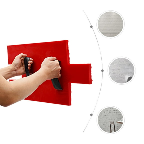 TFCFL 56.5*30.5cm Professional Concrete Texture Mats Stamped Pattern Manual DIY Concrete Stamping Stamp