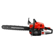 TFCFL 58cc 2-Stroke Gasoline Chainsaw 20 Bar with Chain Brake, 2.6KW Power Engine