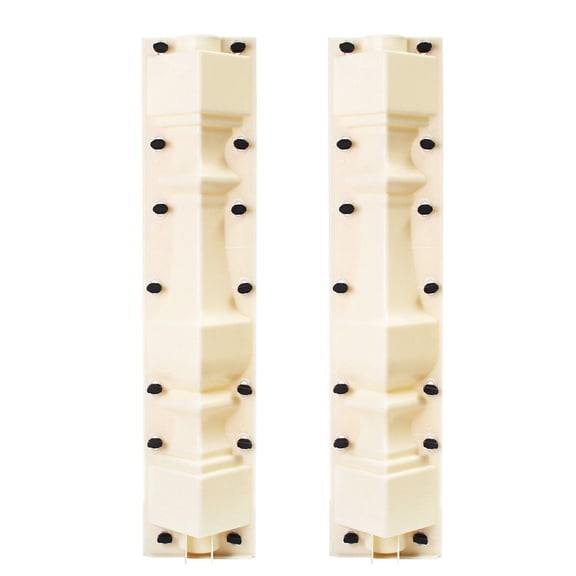 TFCFL 70cm Column Concrete Plaster Mould Cement Casting Railing Mould Balustrade Molds White