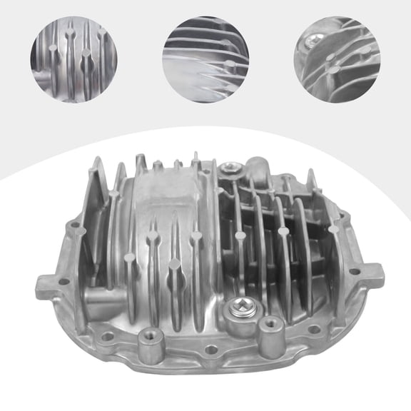 TFCFL 8.8" Axle Rear Differential Cover Aluminum (Finned) For Ford Mustang 1985-2014 DR3Z-4033-A