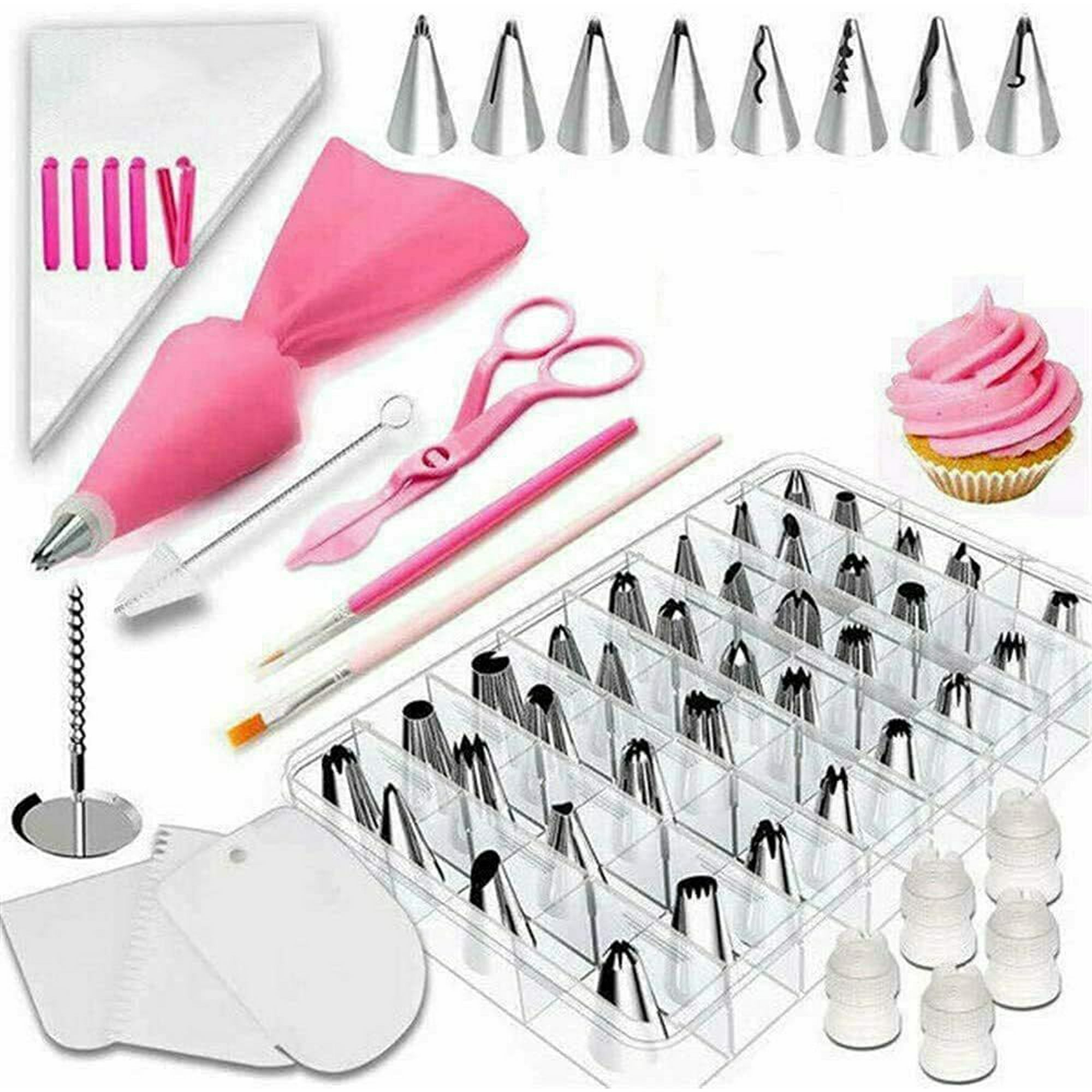 TFCFL 83pc Cake Decorating Tool Kit Baking Cake Supplies Kit ...