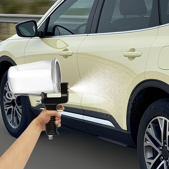 TFCFL Air-powered Gel Coat Spray Gun Handheld Resin Spray Painting Tools for Home Removable Nozzle Adjustable Air Volume