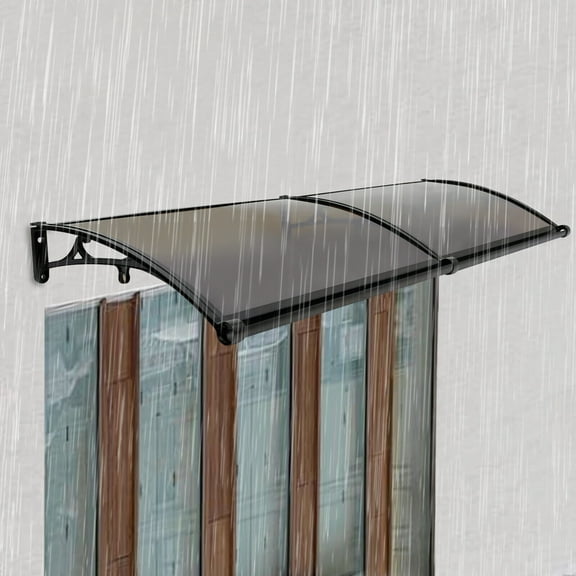 TFCFL Arch Rainshed For Outdoor Sun Protection Arch Rainshed Balcony Canopy Awning