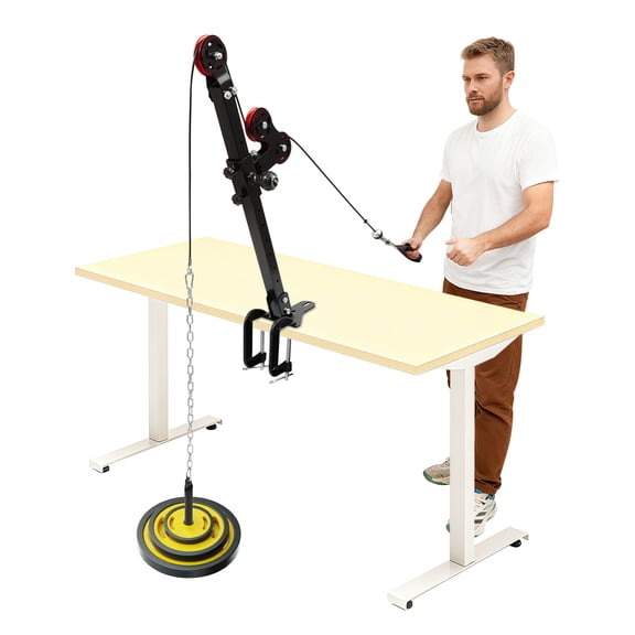TFCFL Arm Wrestling Pulley Training Equipment for Table, Professional Forearm and Wrist Strength Trainer