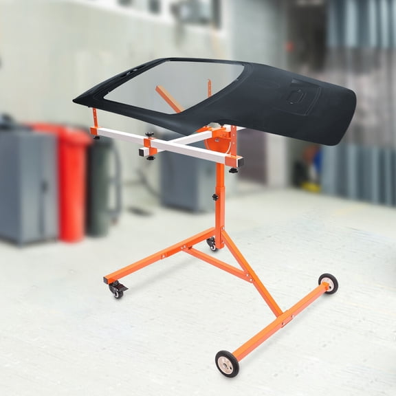 TFCFL Auto Body Paint Stand Door Hood Fender Panel Painting Rack Holder Support 180 Rotating