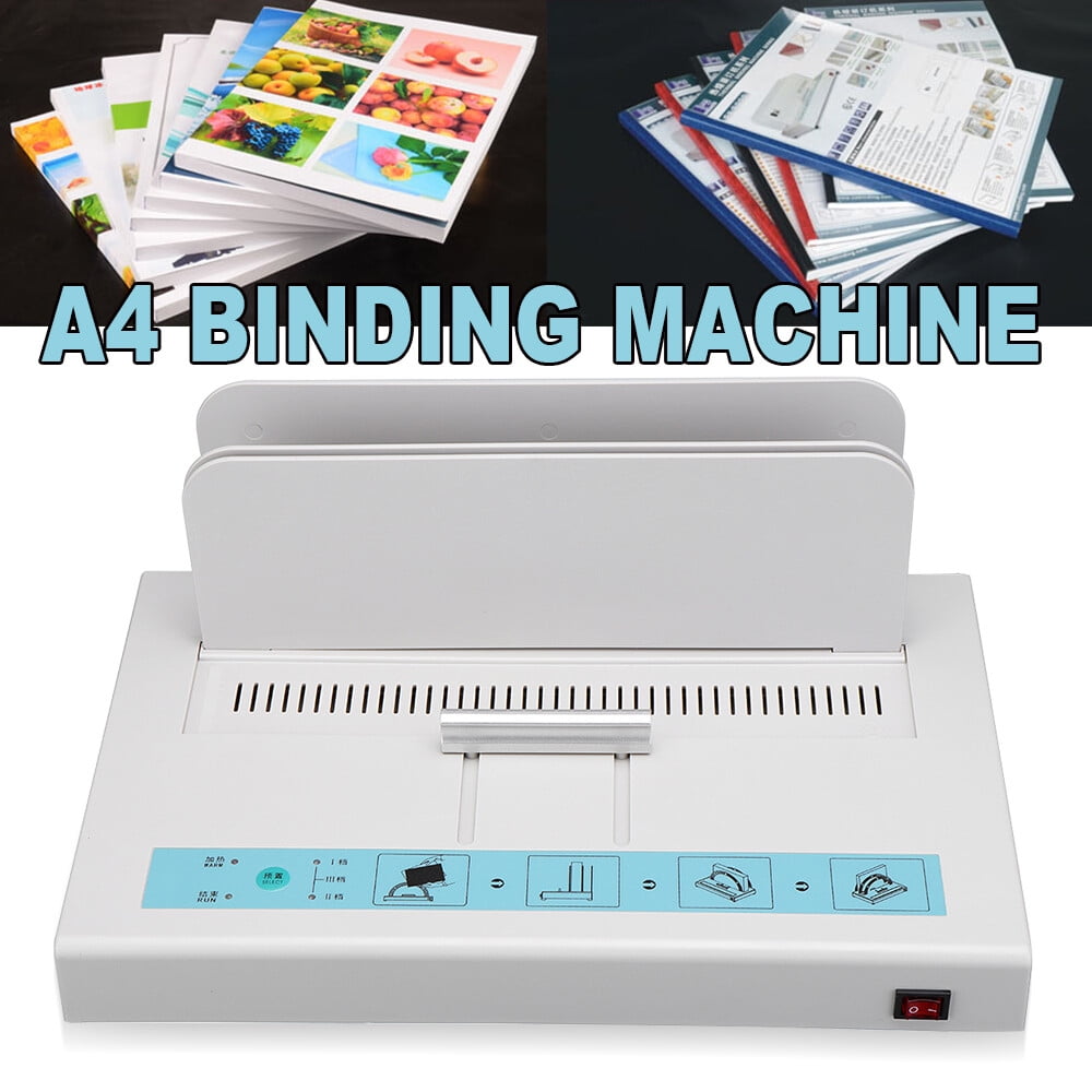 TFCFL Automatic Hot Melt Thermal Binding Machine Electric A4 Book Binder 110V